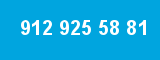 912 925 58 81 912 925 58 81